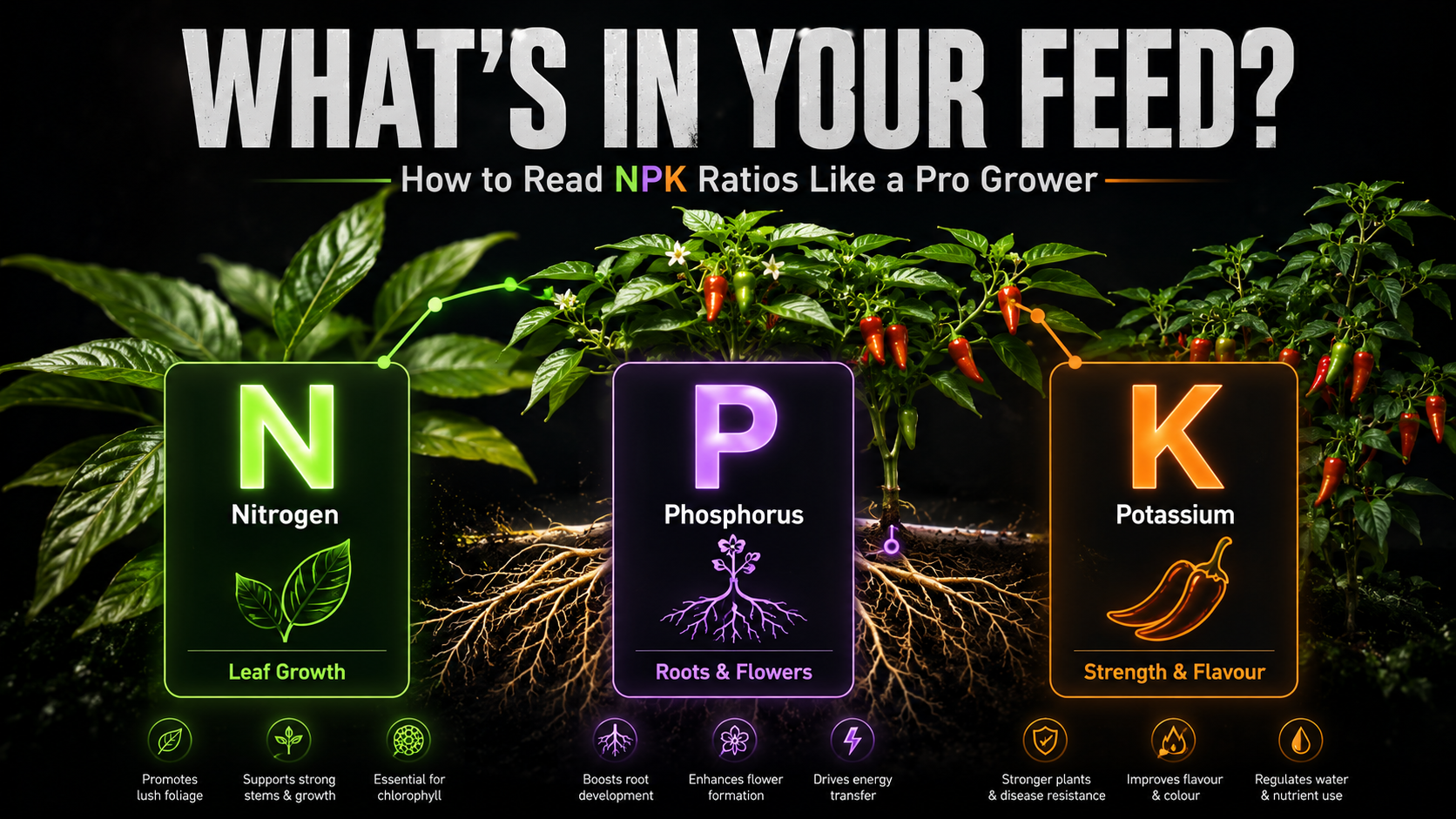 What’s in Your Feed? How to Read NPK Ratios Like a Pro Grower