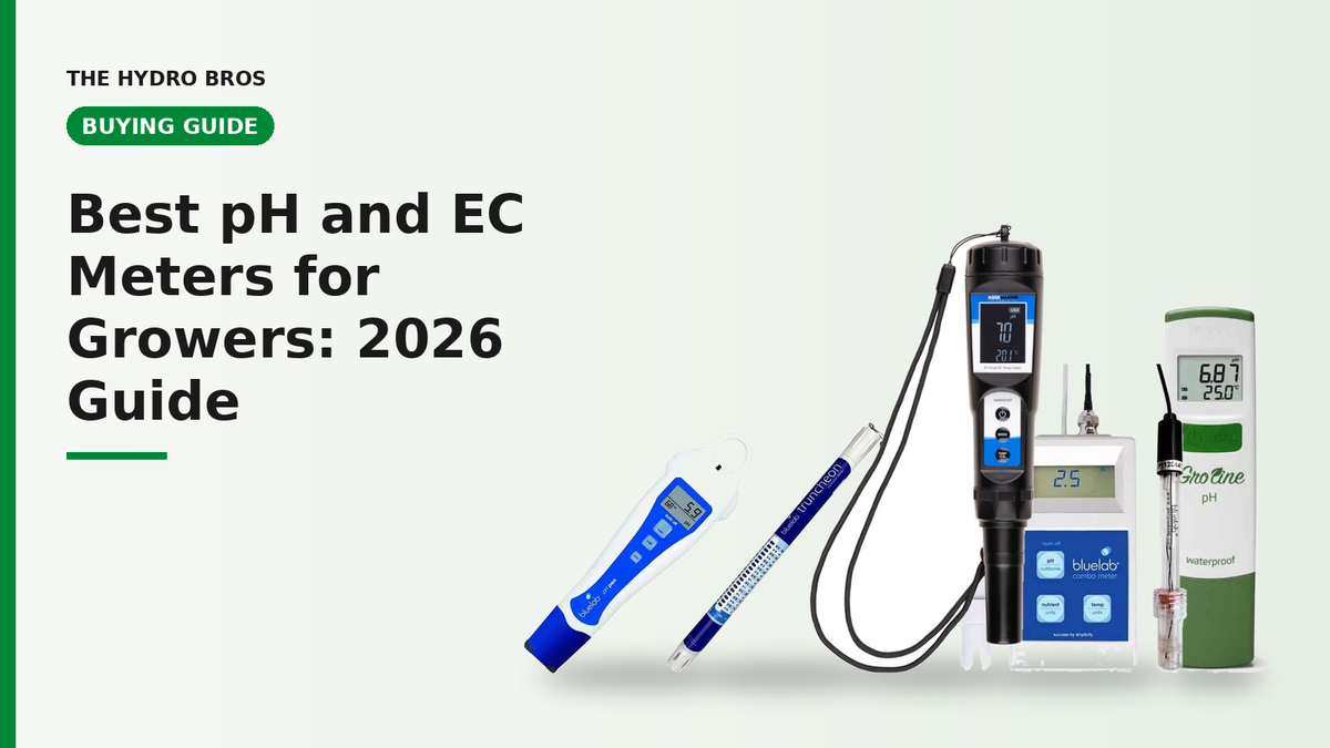 Best pH and EC Meters for Growers: 2026 UK Buying Guide