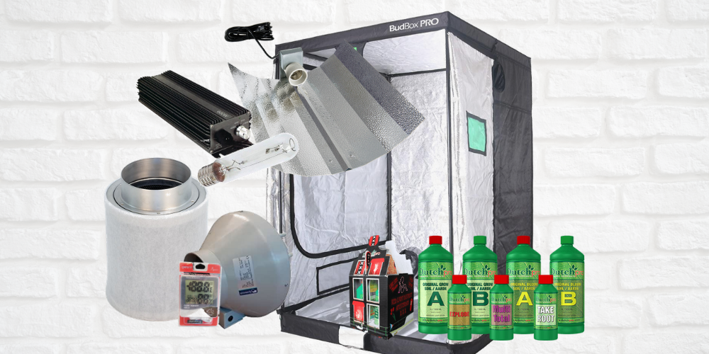 Kits completos de carpas de cultivo HPS