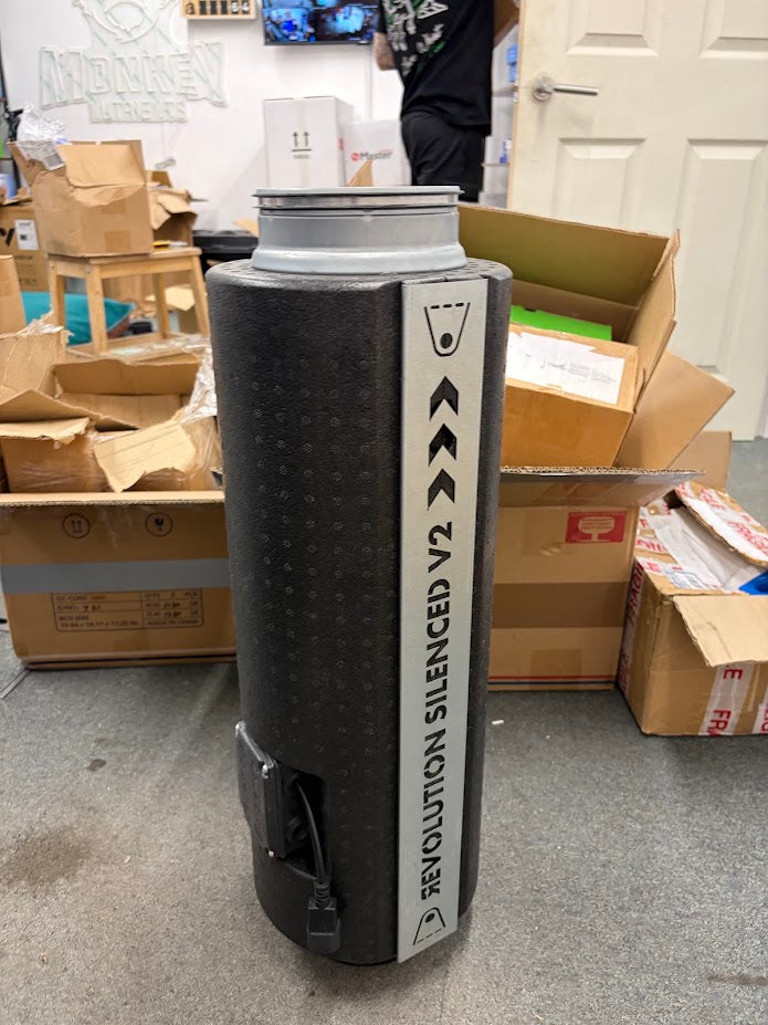 *CLEARANCE* Revolution Stratos AC Silenced Fan 6" | Ex-Demo Unit