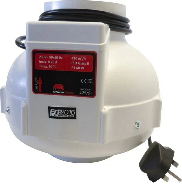 Rhino AC Extractor Fans – Single & Twin Speed Models