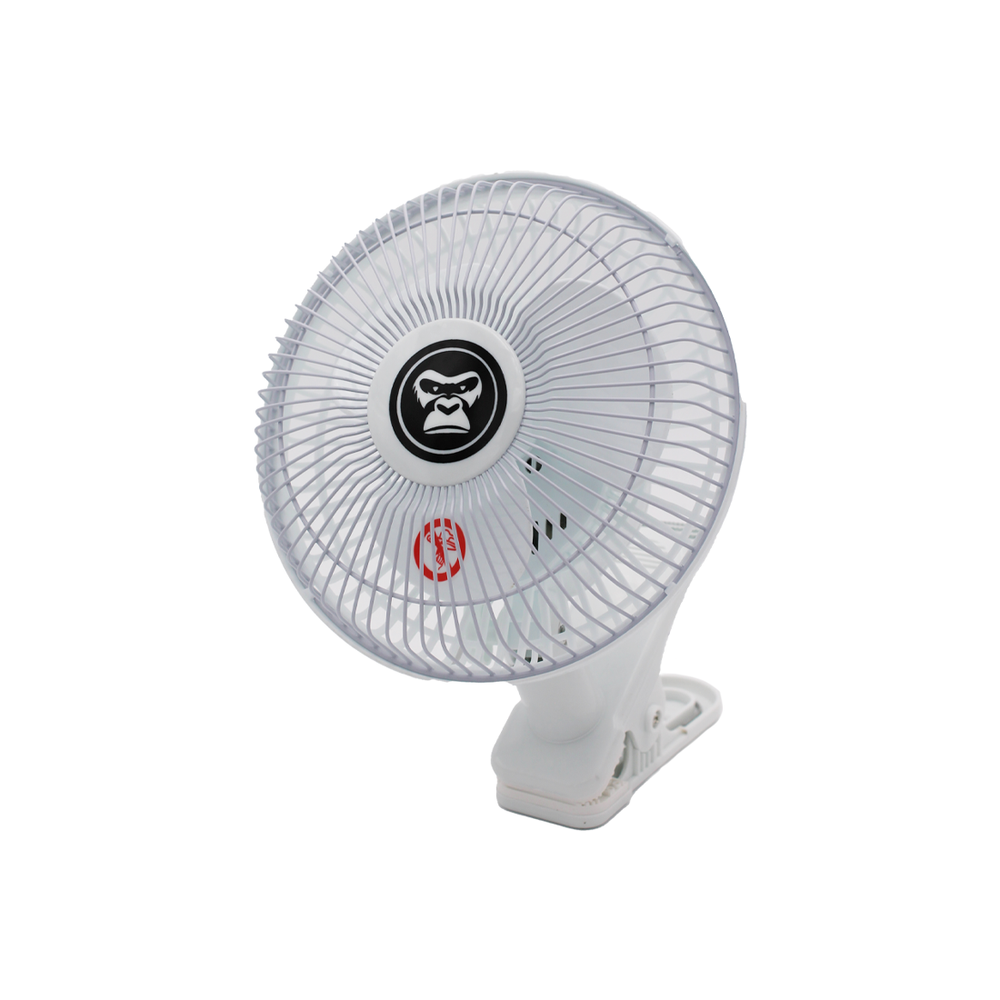 Ventilador Gorilla Clip - 2 velocidades - 15 cm (6")