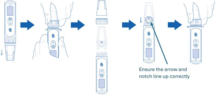 Bluelab One Pen Ersatzsonde – IP68 wasserdichter Sensor