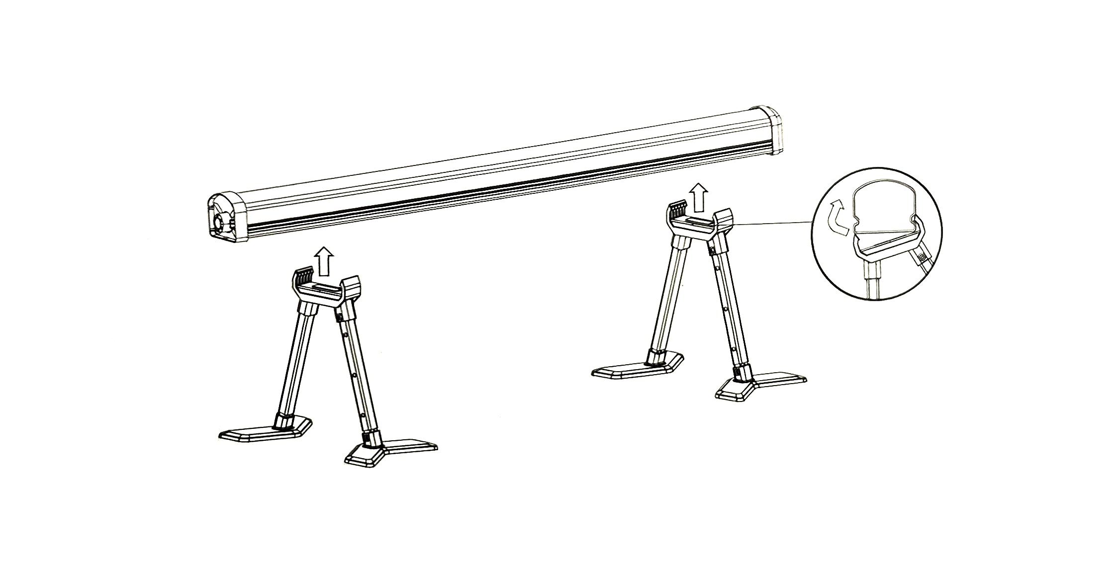 Aether Undercanopy Stands (Pair)