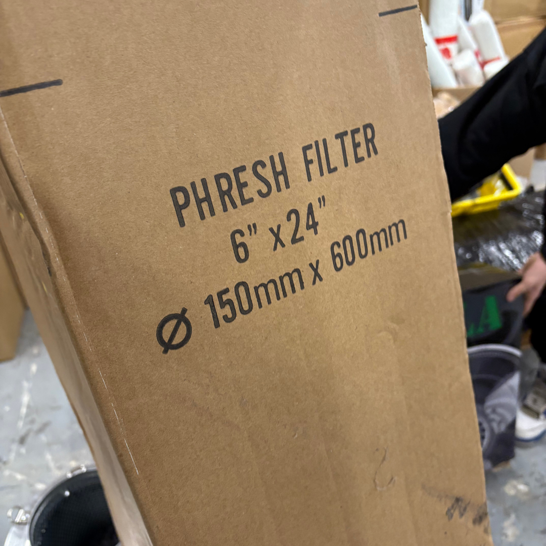 DROPPED 6" Phresh Premium Carbon Filters