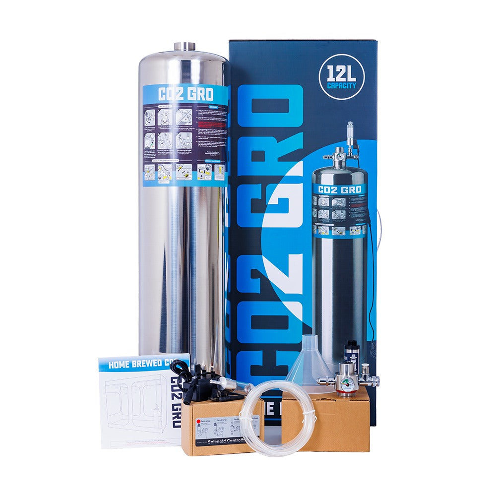 CO2GRO - Generador de CO2 casero (con solenoide)