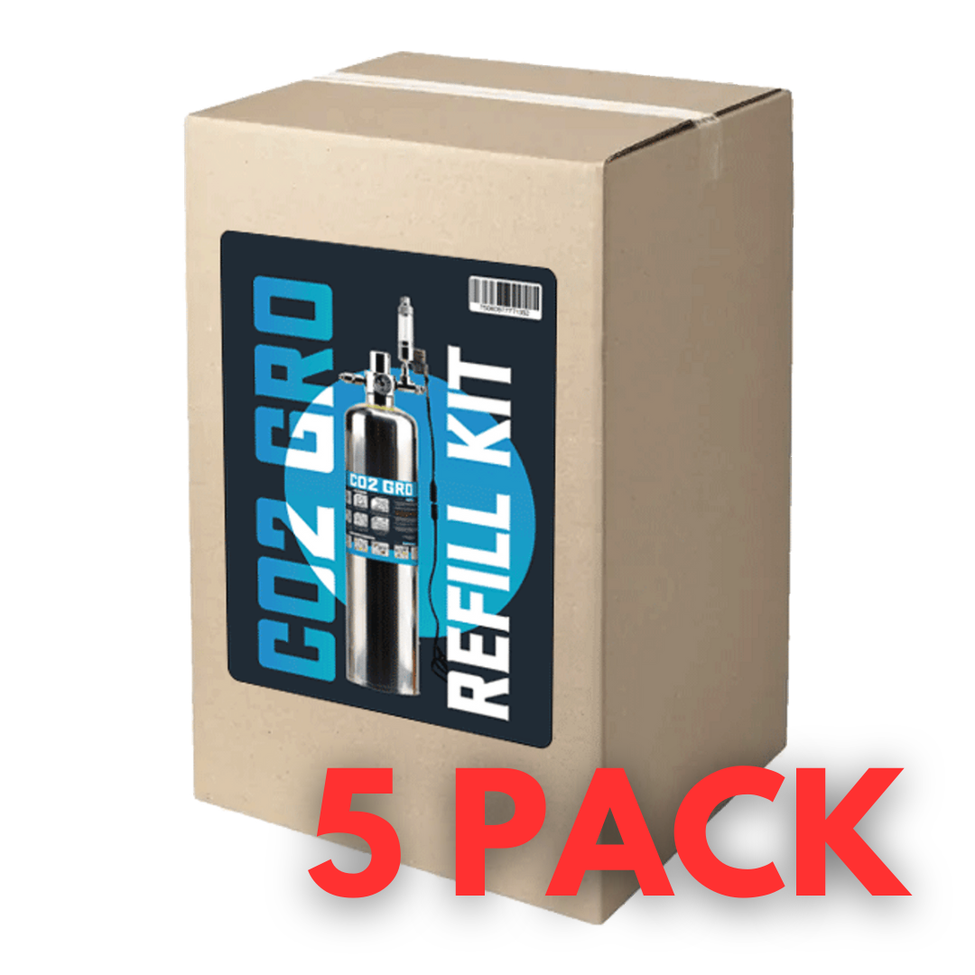 CO2GRO - Paquete de recarga de CO2 para elaboración casera