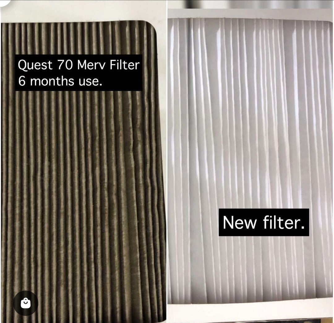 Dehumidifier Quest 70 Overhead Merv 13 Filter