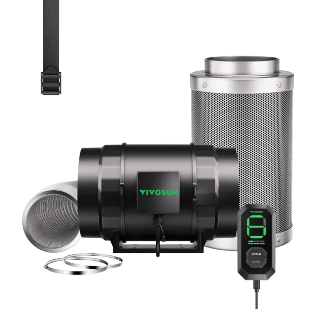 VIVOSUN AeroZesh Extraction Kit