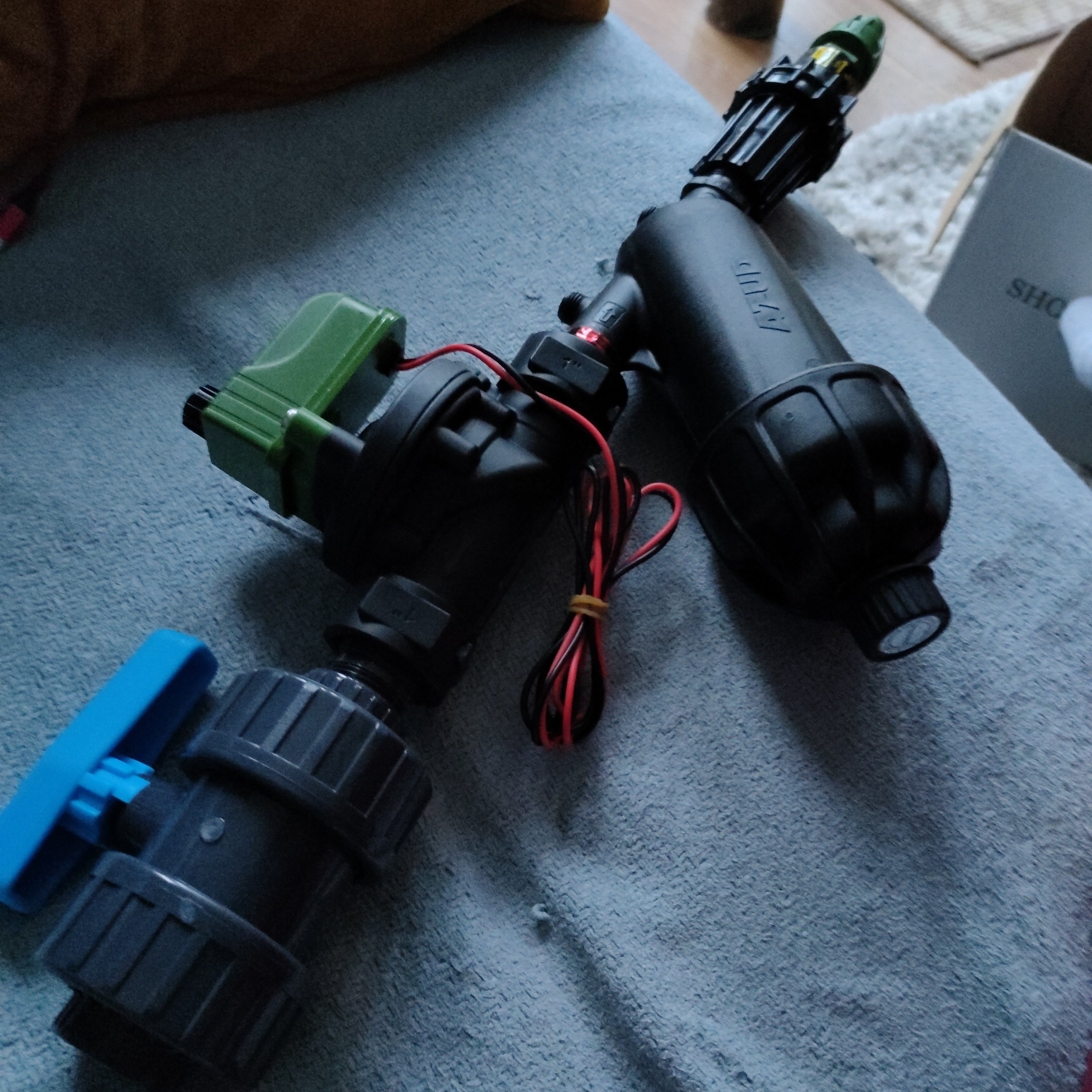 Kit de riego con látigo - Motorizado