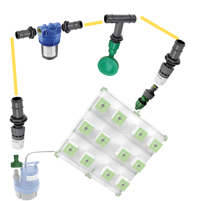 Irrigation Whip Kit – Submersible Pump to FloraFlex Drip System