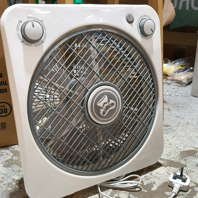 Gorilla Zirkulierender Bodenbox-Ventilator mit 3 Geschwindigkeitsstufen – 30 cm