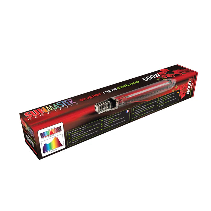 Sunmaster - Lámpara Super HPS de 600 W (espectro rojo)