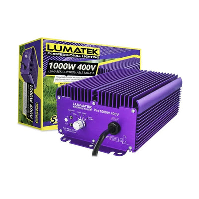 Balasto digital HPS Lumatek Pro de 1000 W y 400 V
