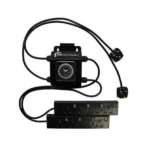 Maxibright Sentinel 8 Way Control Switch + Heater Socket