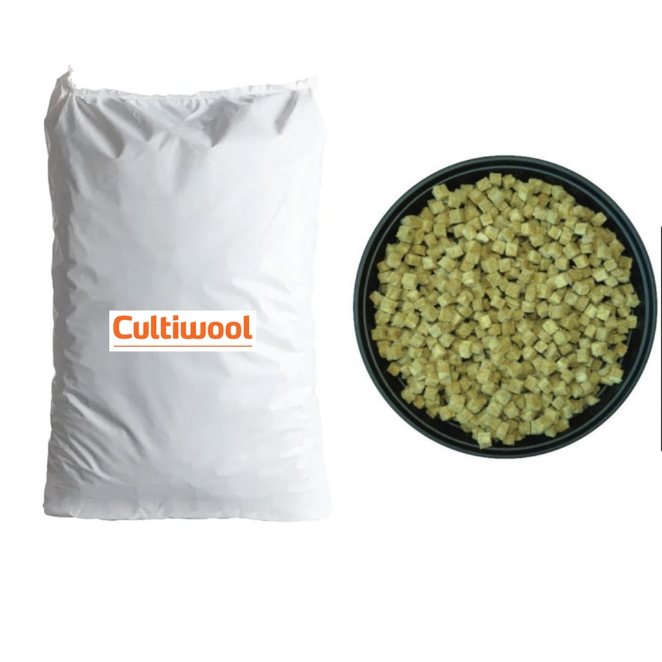 Bolsa Cultiwool de 90 l con minicubos sueltos