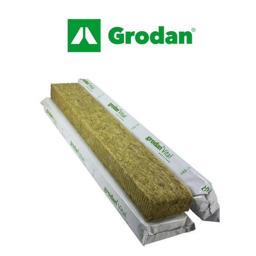 Grodan - Losa de lana de roca vital de 1 m