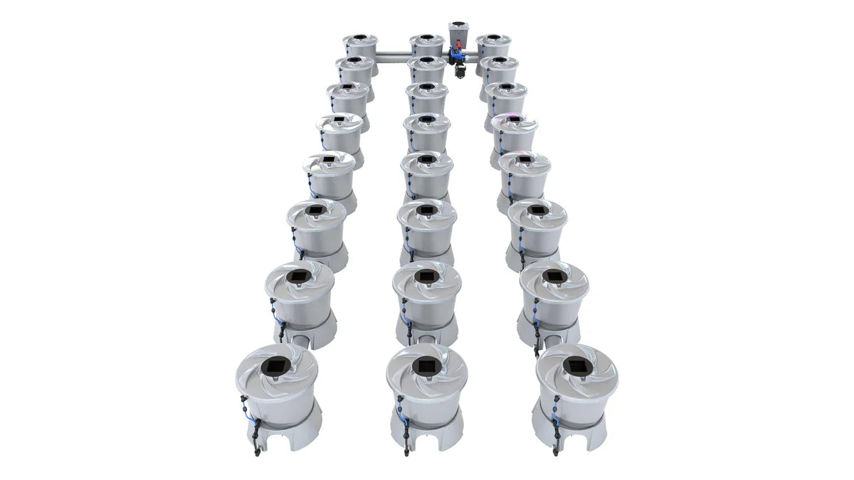 Sistema Alien V de 24 macetas y 3 filas