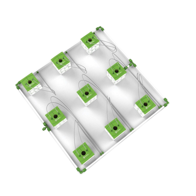 FloraFlex - Sistema de riego por microgoteo para 18 plantas - Espacio de 8 x 4 pies