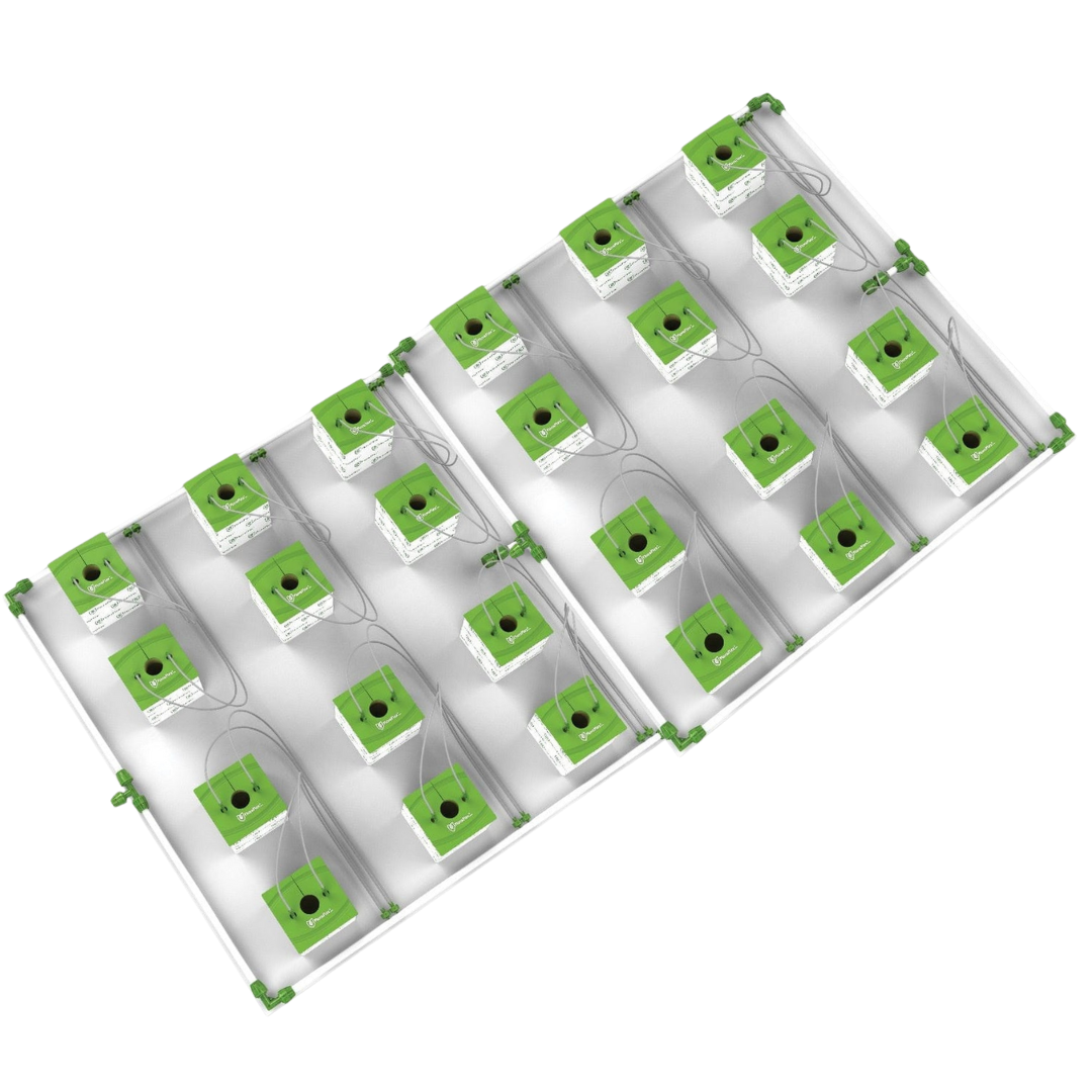 FloraFlex - 24 Plant Microdrip Irrigation System - 8 x 4ft space - The FloraFlex - 24 Plant Microdrip Irrigation System - 8 x 4ft space - The