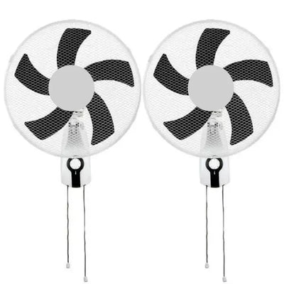Cyclone 400mm (16") Wall Fan Twin Pack