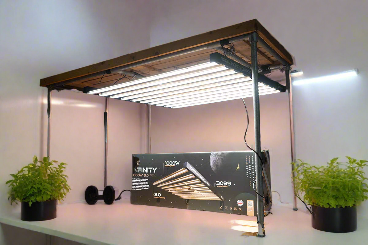 Omega Black 720W Horticulture LED Light