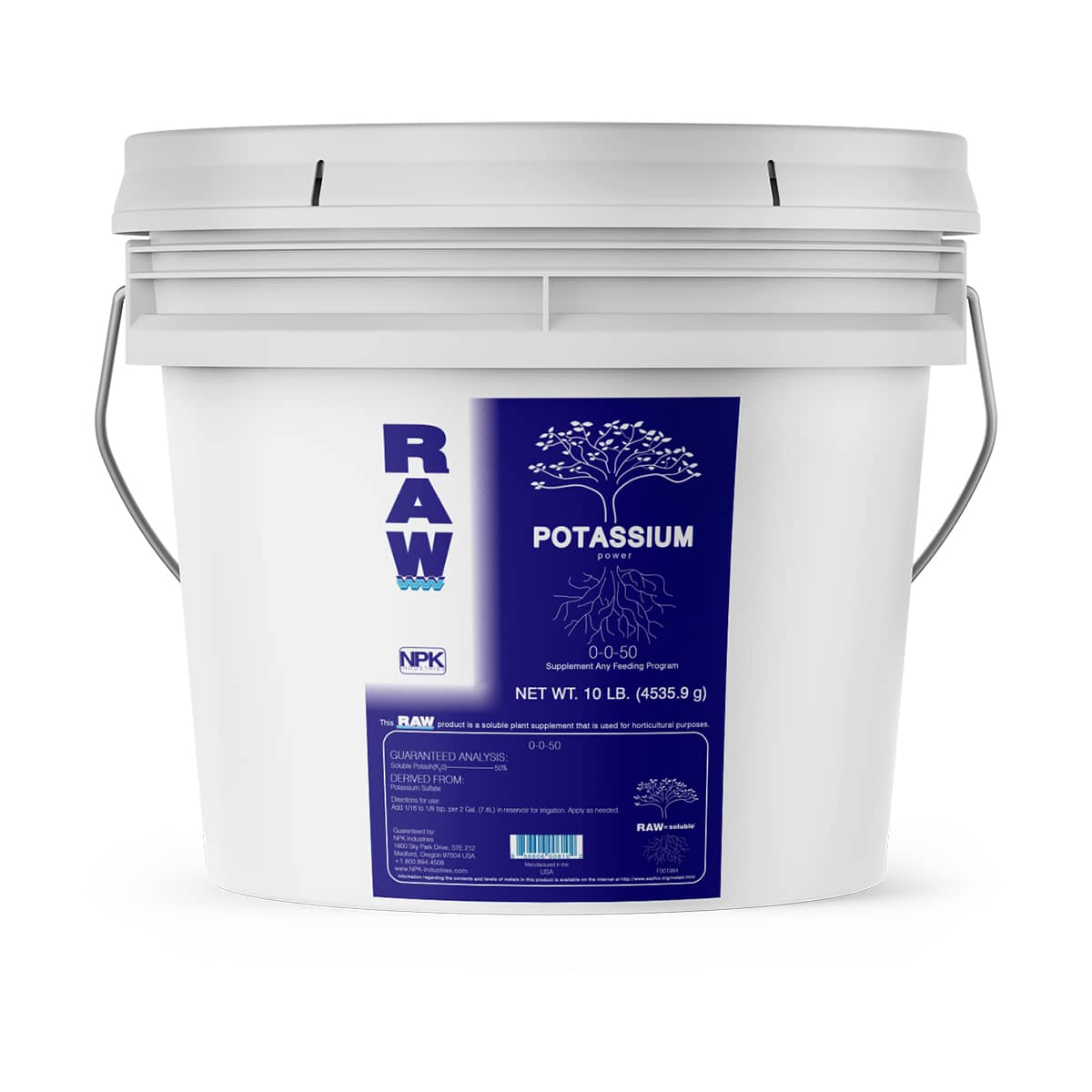 Raw Nutrients - Potassium