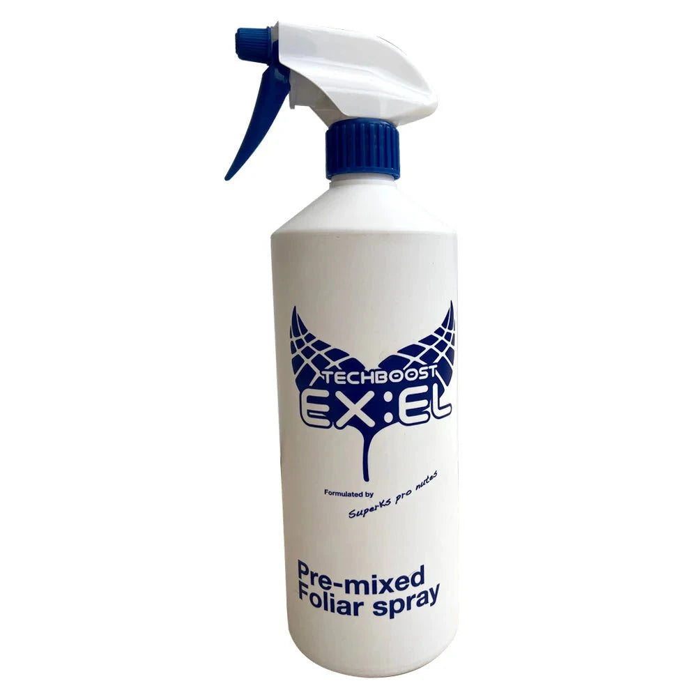 Techboost EX:EL Foliar Spray – Ready-to-Use Biostimulant for Rapid Growth & Stress Recovery
