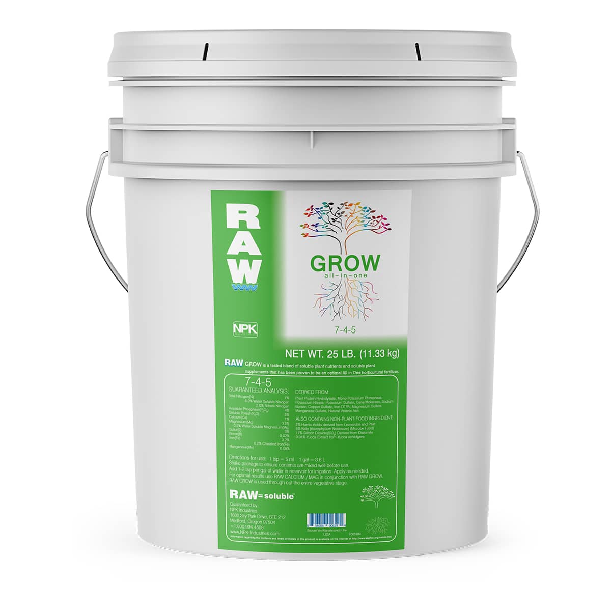 Raw Nutrients - Grow