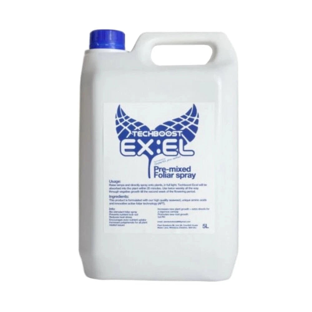 Techboost EX:EL Foliar Spray – Ready-to-Use Biostimulant for Rapid Growth & Stress Recovery
