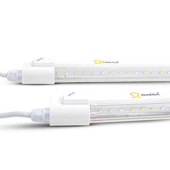 Omega 18W oder 9W Klone-LED-Pflanzenleuchten (Zweierpack)