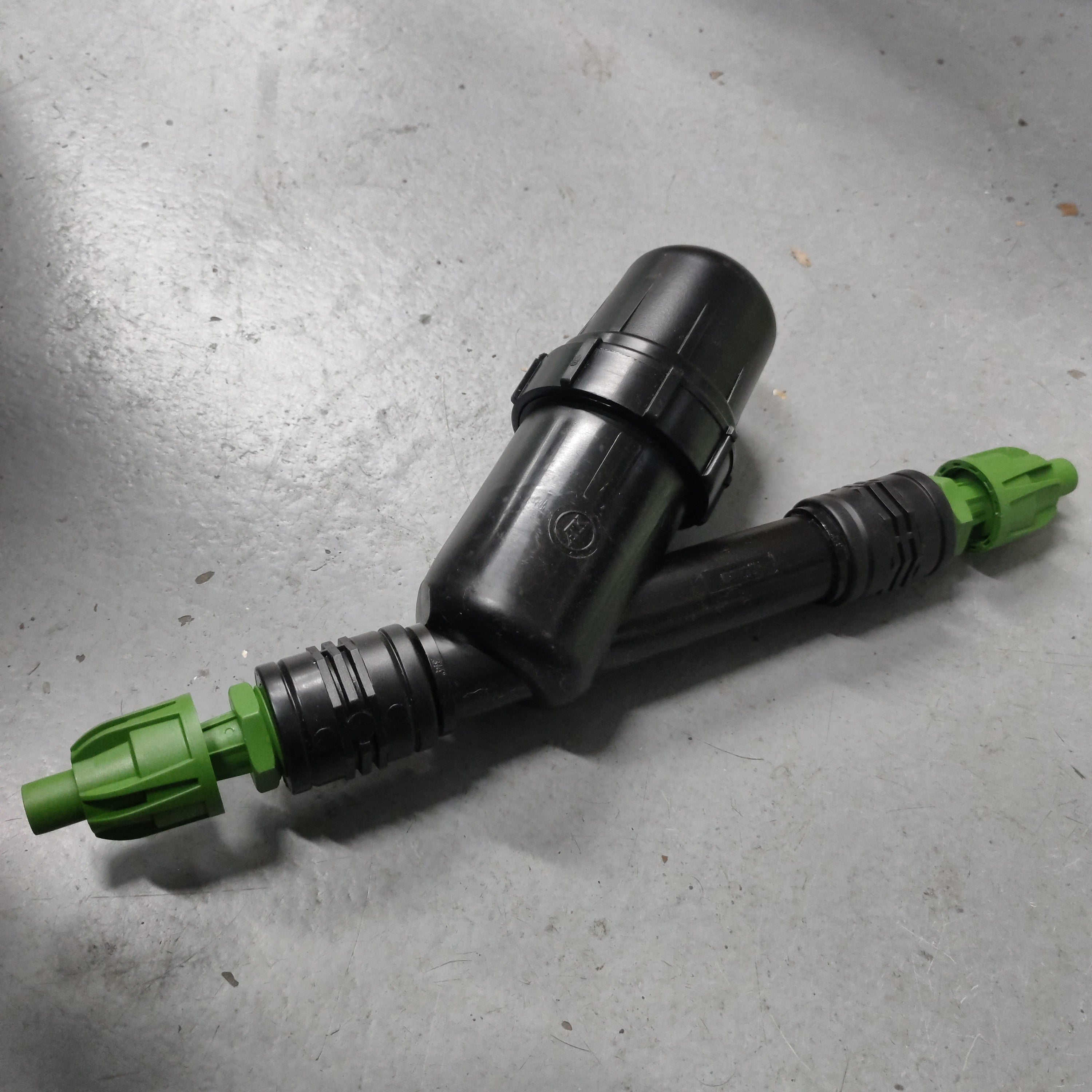 3/4" High Pressure 130 micron Mesh Water Filter - 8bar + Floraflex Adapors