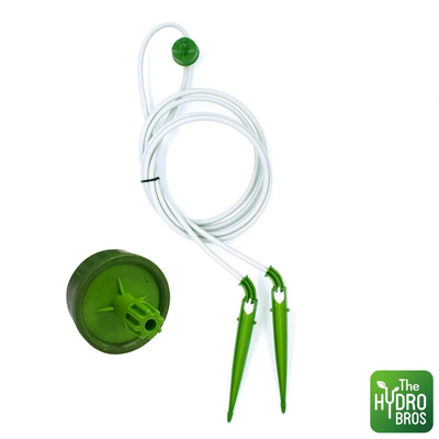 FloraFlex Micro Dripper Assembly - 2 Way | Green 0.5 GPH | 60cm