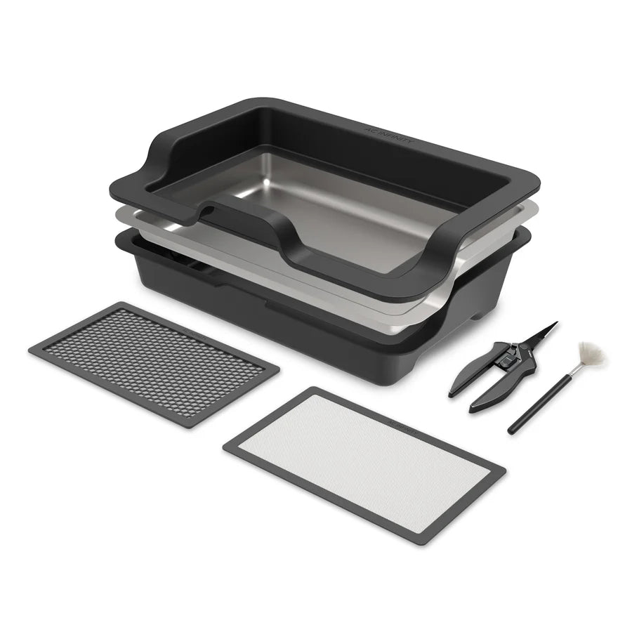 AC Infinity Large Trim Tray System, 3-Tray & 2-Screen Kit (AC-TTA3)