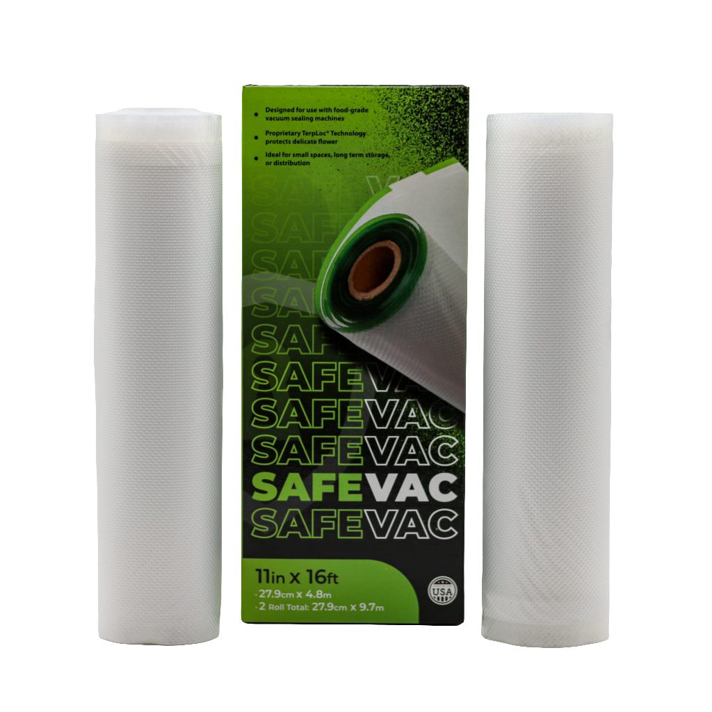 Grove Bags - SafeVac Terploc 11″ x 16ft Rolls