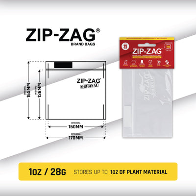 Zip-Zag Brand Smellproof Bags