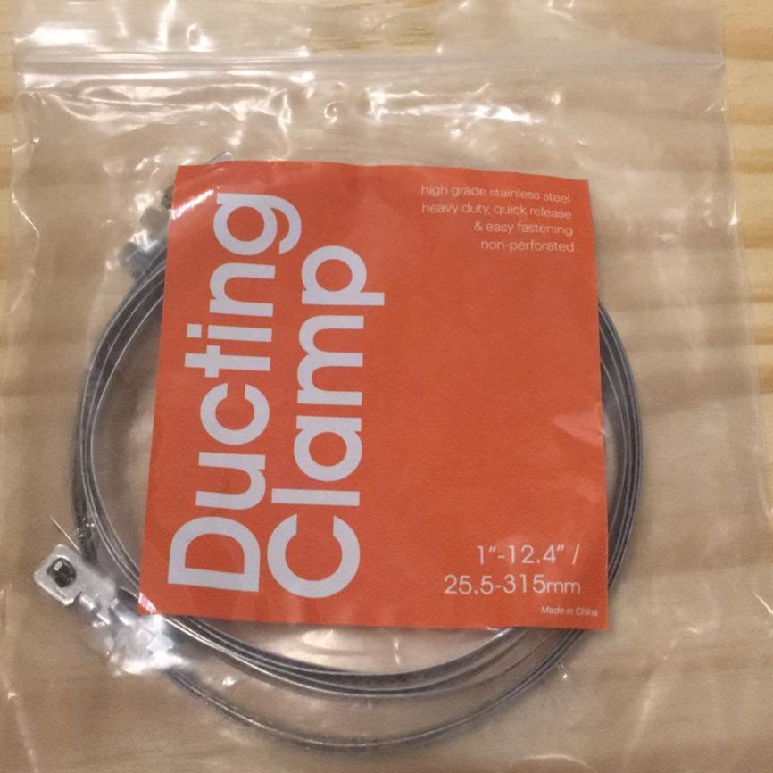 Abrazadera/clip Jubilee - Paquete de 2, tamaño universal (1" - 12,4")