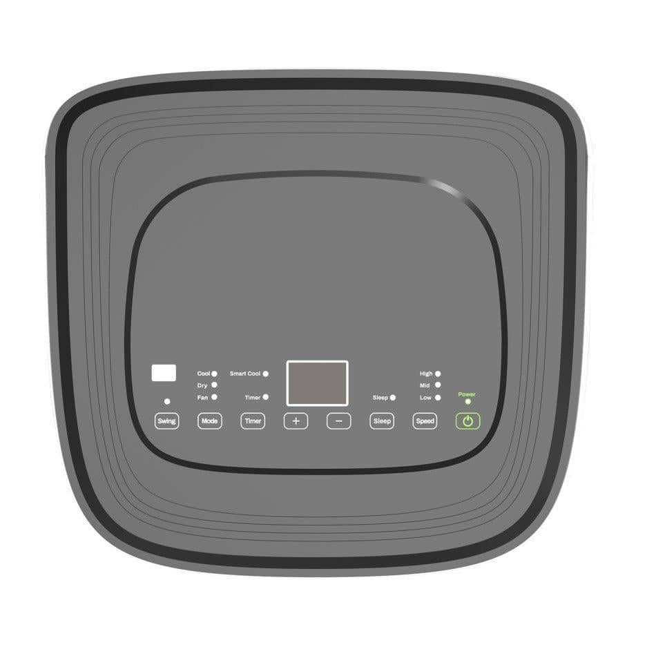 Aire acondicionado portátil silencioso EcoSilent10 electriQ de 10 000 BTU (28 m²)