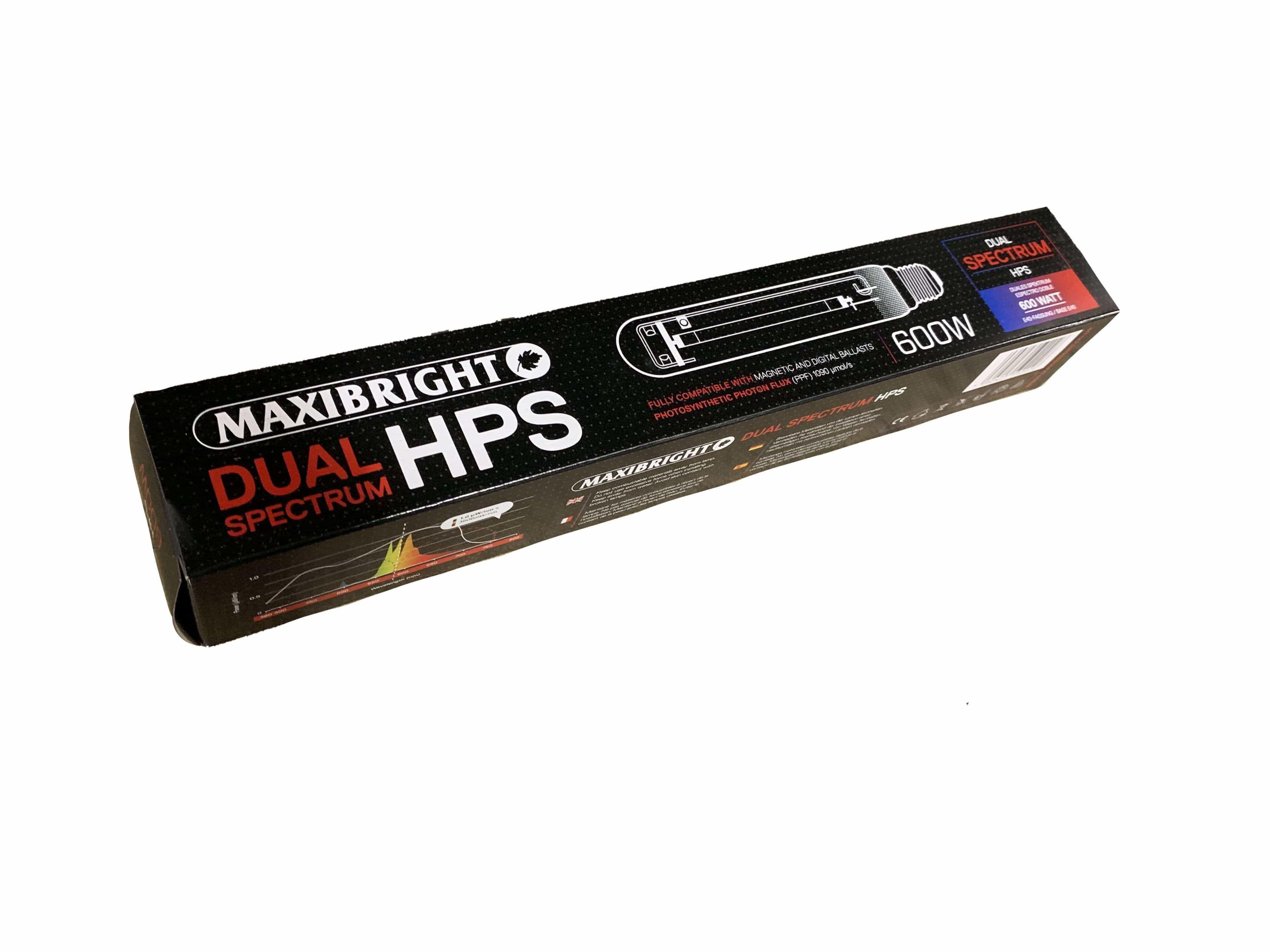 Lámpara doble Maxibright HPS de 600 W