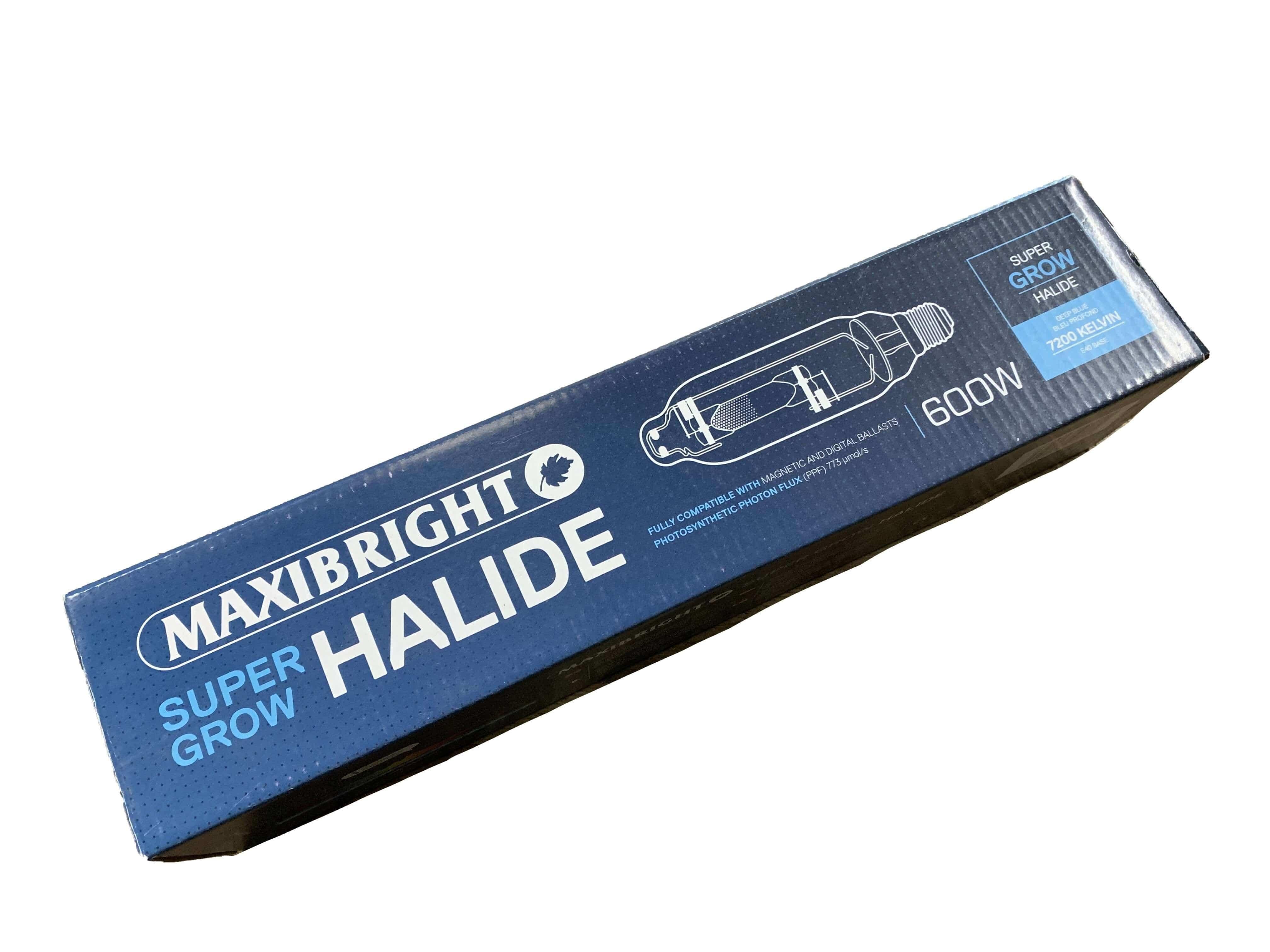 Lámpara de halogenuros metálicos Maxibright de 600 W