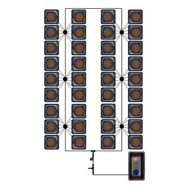 Top Spin Dripper Kit 25mm (1ins) High Pressure