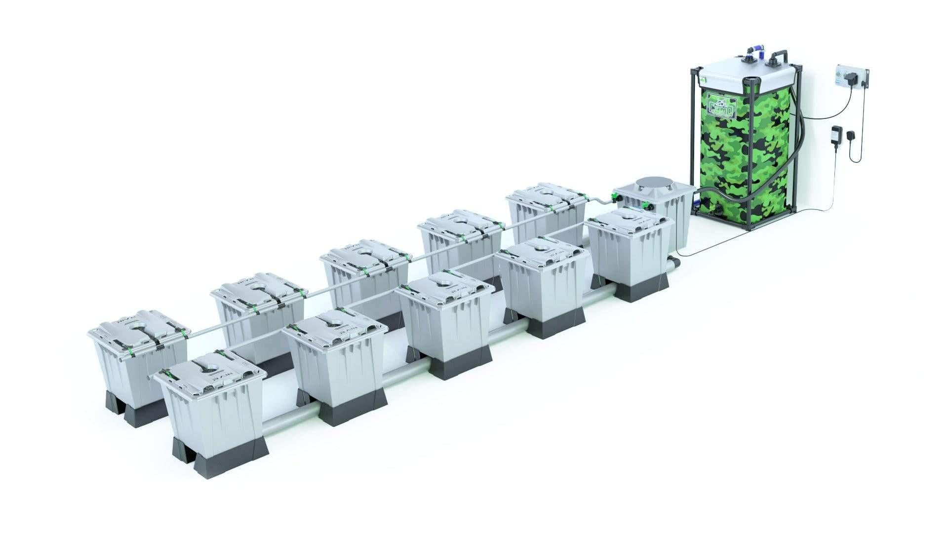 Alien RAIN™ 10 Pot 15L PRO Silver Series