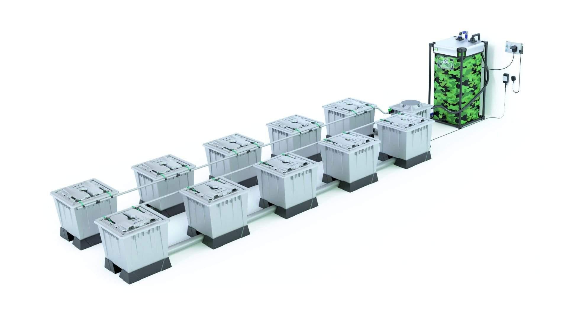 Alien RAIN™ 10 Pot 30L PRO Silver Series