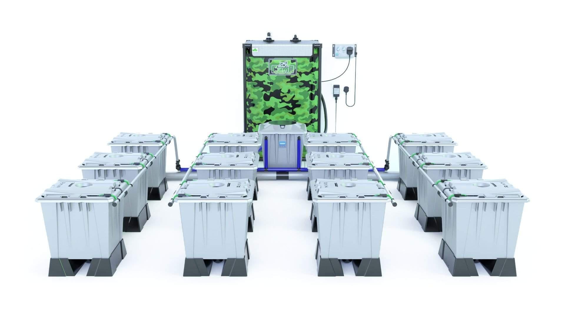 Alien RAIN™ 12 Pot 15L PRO Silver Series