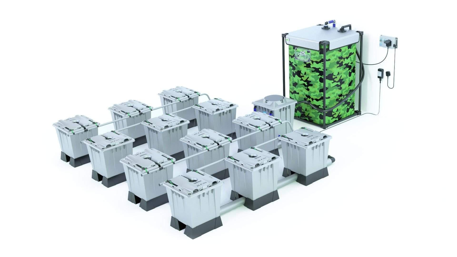 Alien RAIN™ 12 Pot 15L PRO Silver Series