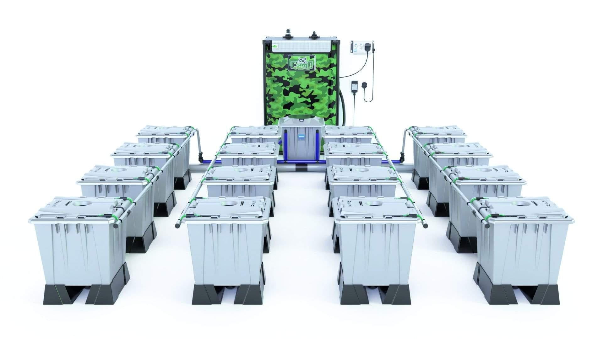 Alien RAIN™ 16 Pot 15L PRO Silver Series