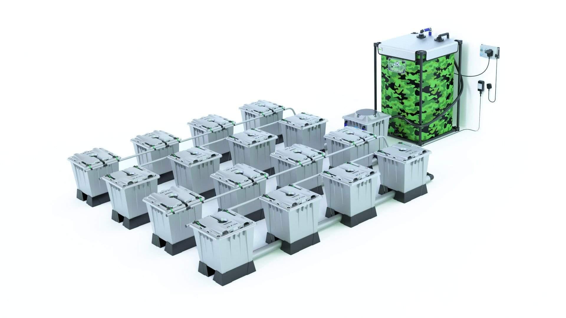 Alien RAIN™ 16 Pot 15L PRO Silver Series