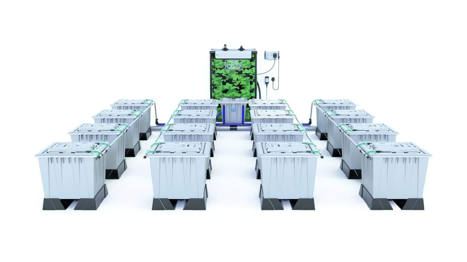 Alien RAIN™ 16 Pot 30L PRO Silver Series