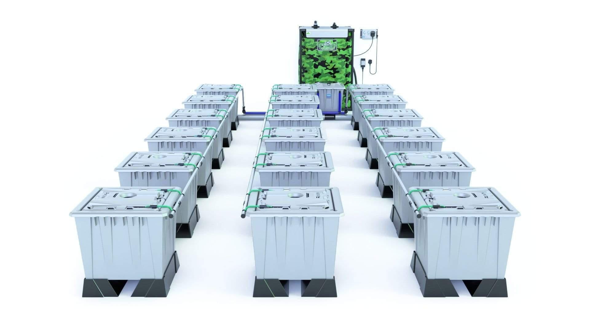 Alien RAIN™ 18 Pot 30L PRO Silver Series