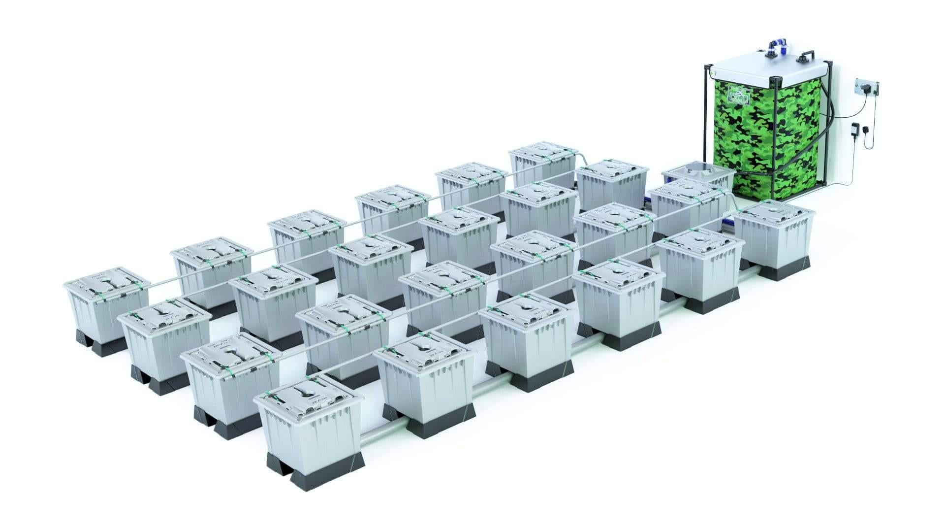 Alien RAIN™ 24 Pot 30L PRO Silver Series